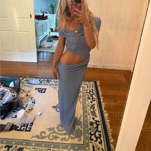 ASOS cut out maxi dress